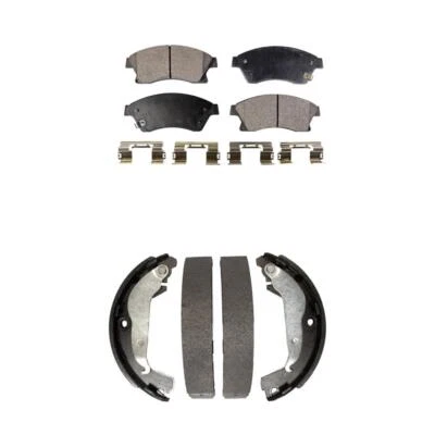 Kit de pastillas de freno y zapatas de tambor semimetálicas delanteras traseras para Chevrolet Cruze Limited Foto 1 de 4
