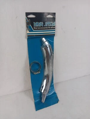 ESPECIALIDADES DRAGE PARA HARLEY 81-91 FLT CROMADO ESCAPE DELANTERO ESCUDO TÉRMICO Foto 1 de 4