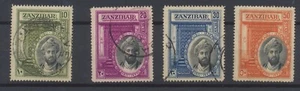 Zanzibar Stamps: 1936: Silver Jubilee of Sultan Set SG323/6; CV £24.55 - Picture 1 of 1