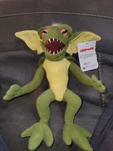 WB Gremlins GREEN STRIPE GREMLIN 12" Plush STUFFED ANIMAL TOY NEW - Picture 1 of 5