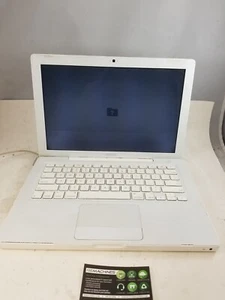 Apple MacBook 13.3" Early 2008 Laptop Core 2 Duo 2.1GHz 1GB RAM No HDD Read - Picture 1 of 10