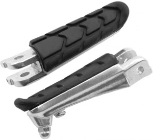 Coppia Pedalini Poggiapiedi Anteriori per Aprilia RS 50 2003 2004 2005 - Foto 1 di 5