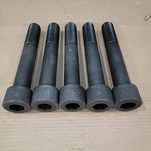 (5ct) Grade 12.9 1in Allen Socket Head Shoulder Bolts 1-3/8-7 TPI x 9in / 3-3/4 - Picture 1 of 14