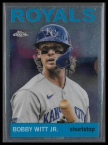 2023 Topps Chrome Lids Mitchell& Ness Exclusive #64-3 Bobby Witt Jr - Picture 1 of 2