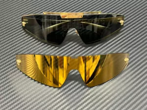 VERSACE VE2265 100287 Gold Grey Women's 70 mm Sunglasses - Picture 1 of 6