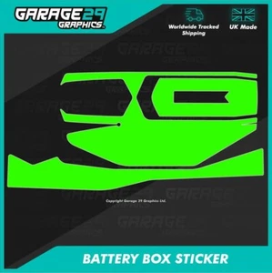 ROTAX AKKU BOX AUFKLEBER KIT - FLURO GRÜN - Bild 1 von 1