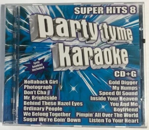 Party Tyme Karaoke - "Super Hits 8" - Very Good Condition - Picture 1 of 2