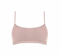 10162957 Sloggi Evernew Encaje No Con Cable Crop Top Sujetador tirar de Sujetador-Púrpura