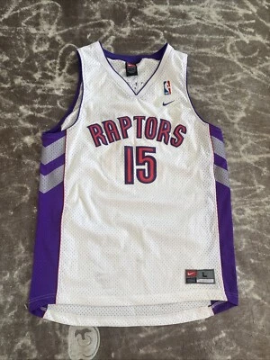 Camiseta vintage Nike NBA Toronto Raptors Vince Carter #15 talla L. Foto 1 de 4