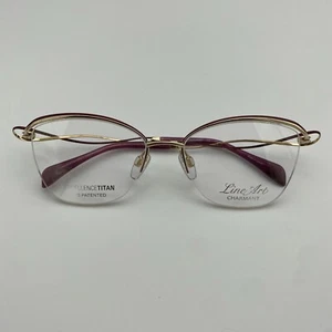 Charmant semi rimless Blue Titanium women 2155 - Picture 1 of 10