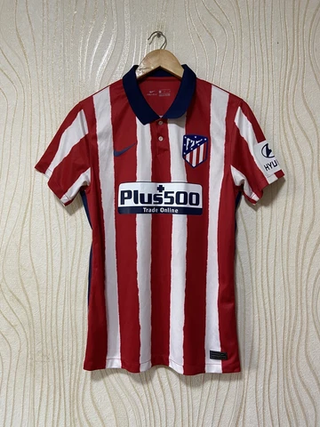 ATLETICO MADRID 2020 2021 HOME FOOTBALL SHIRT SOCCER JERSEY NIKE sz M JOAO FELIX Cover