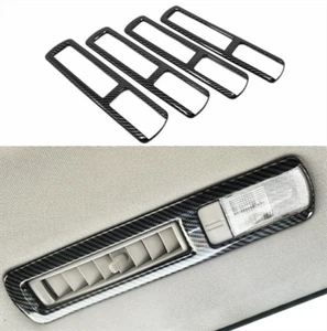For Toyota Highlander 2014-2019 Carbon Fiber Car Roof Air Vent Outlet Cover Trim - Bild 1 von 4