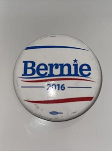 Offizielle Bernie Sanders 2016 Präsidentschaftskandidat Pin DEMOKRAT PIN-BACK BUTTON - Bild 1 von 3