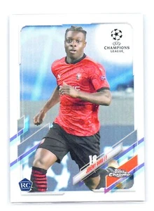 2021 Topps Chrome UEFA #2 Jeremy Doku Rookie Refractor - - Picture 1 of 2