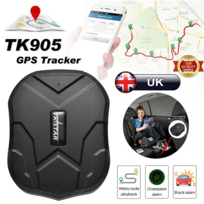TKSTAR TK905 Car Vehicle GPS Tracker Magnetic Real-Time GSM/GPRS INS Waterproof