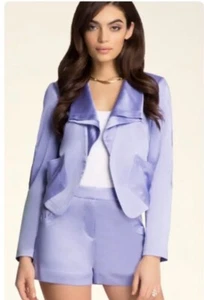Authentic Bebe Textured Satin Jacket Size XS(0)๐ - Picture 1 of 5