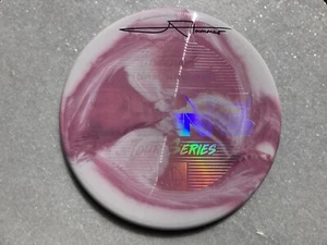 Signed Adam Hammes 2022 Tour Series Zone-Very Swirly Pink & White w Ghost Foil - Picture 1 of 8