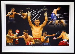 Darren Barker Signed 12x16 Boxing Montage Photograph - Picture 1 of 6