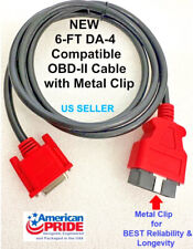 6' OBDII OBD2 Cable Compatible with Snap on DA-4 for SOLUS ULTRA Scanner EESC318