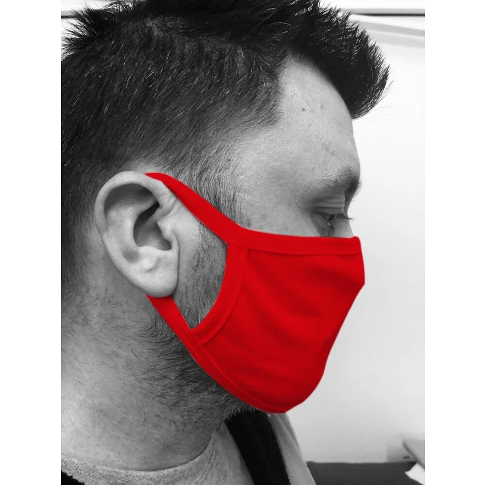 HAD MSB Mask Black Eyes Erwachsene rot - Bild 1 von 1