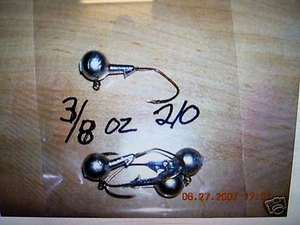 50 ganchos de hoz de cabeza redonda de 3/8 oz #1 1/0 2/0 3/0 4/0 Tú eliges - Imagen 1 de 8