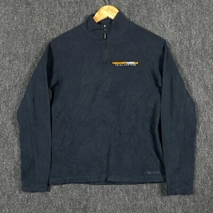 Marmot Womens Small Half Zip Rocklin Fleece Jacket Charcoal Grey High Neck - Picture 1 of 14
