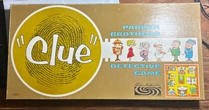 Vintage 1963 "CLUE" Detective Board Game from Parker Brothers - Picture 1 of 9