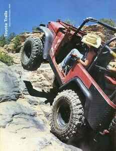 Toyota Trails Magazine TLCA Sept/Oct 2002 "Upchuck Hill" 1977 FJ40 - Bild 1 von 2