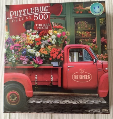Puzzlebug Deluxe 500 Piezas Puzzle "ENTREGA EN TIENDA DE FLORES" Foto 1 de 2