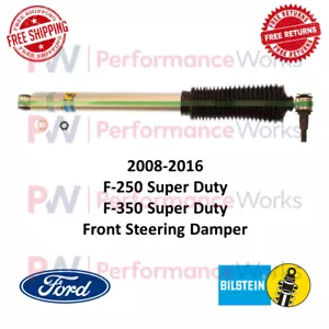 Bilstein B8 5100 Front Steering Stabilizer Damper For 08-16 F-250 & F-350 SD 4WD - Bild 1 von 12