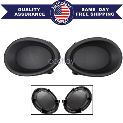 Комплект новых передних боковых противотуманных фар с ободками для Nissan Rogue Sport 2017-19 годов выпуска - Изображение 1 из 4