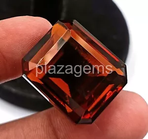 69 Ct Attractive Brazilian Yellow Citrine Certified Emerald Shape Gemstone 4RDC - Picture 1 of 12