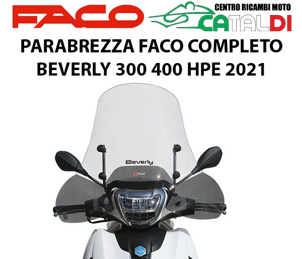 PARABREZZA PARAVENTO FACO 23561 ASTE VERNICIATE PIAGGIO BEVERLY 300 HPE 2021