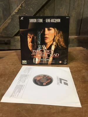 The Quick and The Dead UK Pal Laserdisc Videodisc Sharon Stone Hackman Crowe 95 - Image 1 of 4