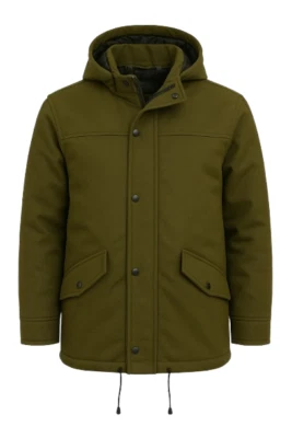 Giacca bambino Stormkloth verde muschio giacca trekking impermeabile antivento traspirante - Immagine 1 di 3