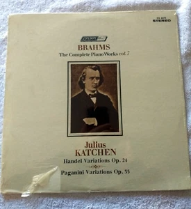 Julius Katchen: Brahms The Complete Piano Works Vol.7. Vinyl LP - Foto 1 di 2