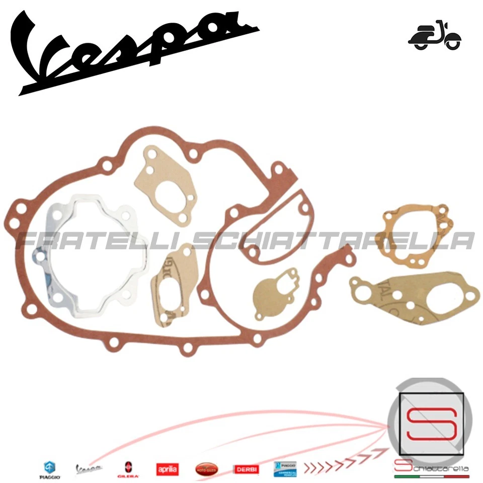 Serie Guarnizioni Motore Piaggio Vespa Px Arcobaleno Cosa Sim 497603 100684110 - Immagine 1 di 1