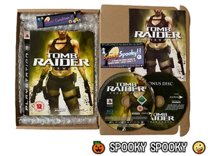 Tomb Raider Underworld Limited Edition PS3 - UK PAL GC with Bonus Disc - Tracked - Picture 1 of 15