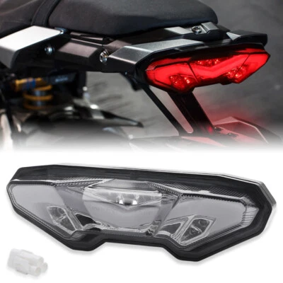 Luz trasera de freno LED intermitente integrada para YAMAHA MT09 FZ09 FJ09 MT10 FZ10 Foto 1 de 4