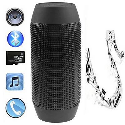 Bluetooth Sound Box SBP Lautsprecher Wireless MP3 SD USB AUX Schwarz Neu - Bild 1 von 4