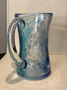 Taylor Backes Kunstglas Becher Stein signiert, ungewöhnliches Stück 6-1/4 Zoll - Bild 1 von 9