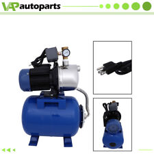 1HP 750W Shallow Water Pump Well Garden Sprinkler Pressure System Free Shipping