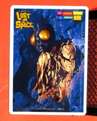 LOST IN SPACE METAL CARD #2 -FANTASY WORLDS OF IRWIN ALLEN  ART OF RON GROSS - Image 1 of 4