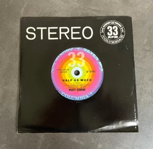 7" Marty Robbins - Half As Much - US Columbia Stereo Seven - Bild 1 von 1
