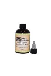 Nzuri Kra-Z Hair Gro Sulfur and Biotin Serum - 4 Ounce - Picture 1 of 1