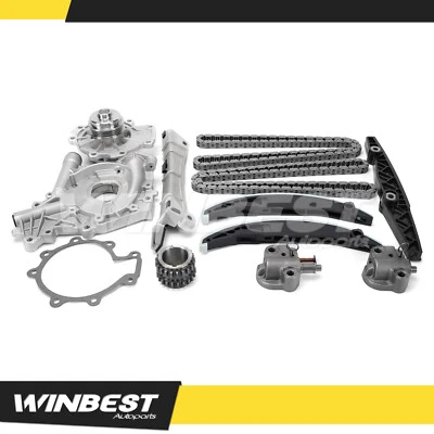 Timing Chain Kit w/ Oil Water Pump fit 01-04 Ford Escape Mazda Mercury 3.0L New - Image 1 of 4