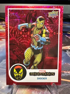 Shocker 2022 Marvel Beginnings Vol. 2 Serie 1 #39 Red Supernova - Bild 1 von 2