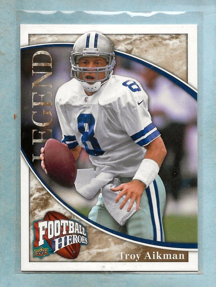 TROY AIKMAN - 2009 Upper Deck Football Heroes - #253 - Cowboys - Comb. Shipping - Image 1 of 1