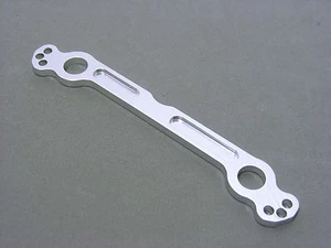 Vintage Kyosho 1/8 Inferno MP7.5 Custom CNC 7075 T6 polierte Lenkplatte NEU! - Bild 1 von 4