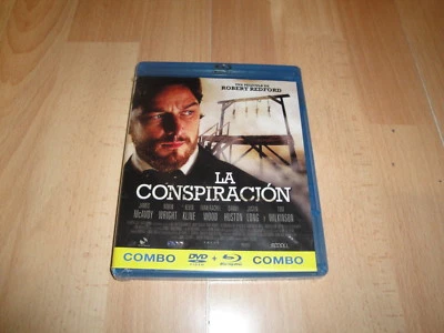 LA CONSPIRACION UN FILM DE ROBERT REDFORD EN COMBO DVD+BLU-RAY NUEVO PRECINTADO - Imagen 1 de 2